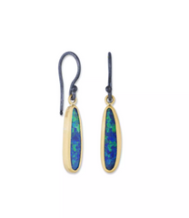 Karin Earrings with Opal Doublet