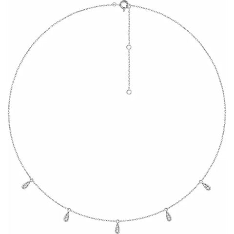 Larimar Droplet Pendant