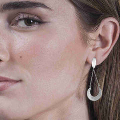 ODYSSEY Earrings – Silver & Gold Vermeil