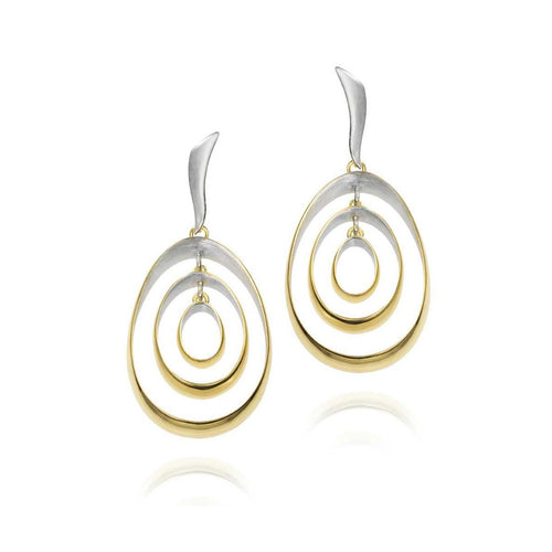 BUBBLE Earrings in Silver – 18K Gold Vermeil