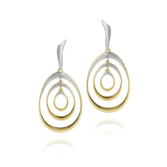 BUBBLE Earrings in Silver – 18K Gold Vermeil