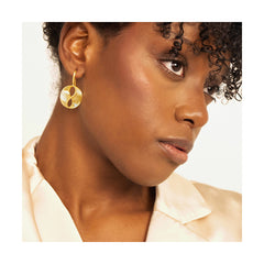 LOVE Earrings in 18K Gold Vermeil Large