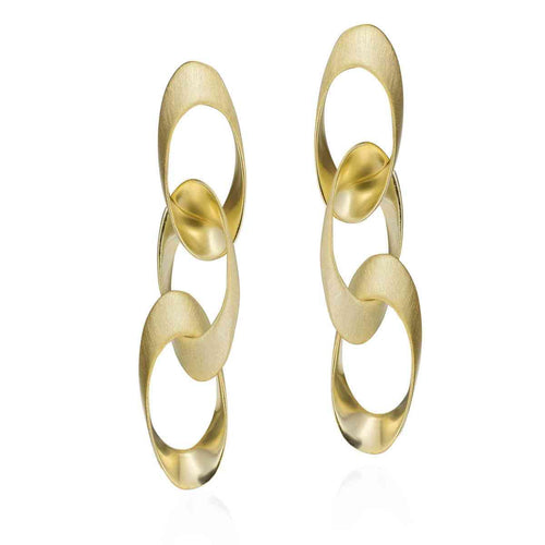 NOVA 18k Vermeil Silver Earrings