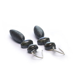 Rainbow Drops Earrings | Labradorite & Moonstone