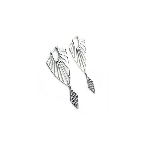 Rising Wings Earrings | Handcrafted 925 Sterling Silver