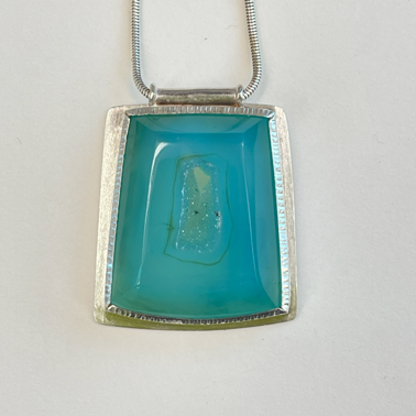 Enamel "Stone" Necklace