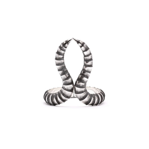 Venom Scorpion Sterling Silver Hinged Bracelet