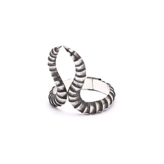 Venom Scorpion Sterling Silver Hinged Bracelet