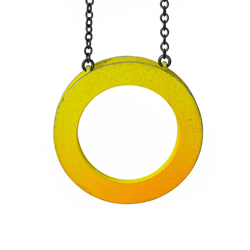 Yellow Circle Pendant
