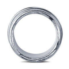 Sterling Silver Seven-Ring Spinner Band