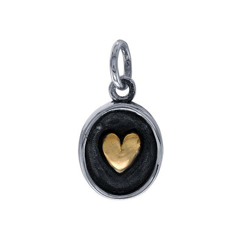 Beach Stone Heart Necklace