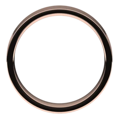 14K Gold 5 mm Flat Shape Light Comfort Fit Band