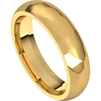 Classic Wedding Ring in 14k Yellow Gold (5mm)