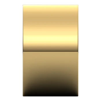 18K Yellow Gold 12 mm Standard Fit Flat Band