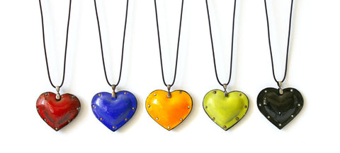 Love Letters in Over-sized Heart Lockets