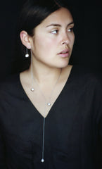 Balance Necklace with Baroque Pearls