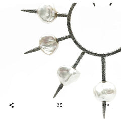 Sevenfold Love Pearl Earrings