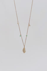 Cloud Necklace with Keshi pearl