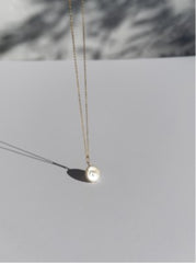 Coin Freshwater Pearl Necklace