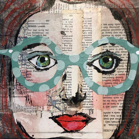 Girl with Cool Glasses 2