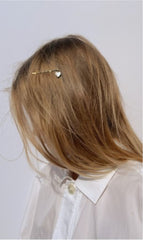 Heart Shape Pearl Hair Pin