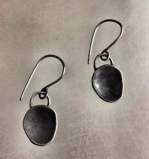 Small Petal Hook Earrings 1/2”