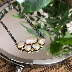 Katya Necklace With Keshi Pearls