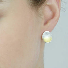 Electra Large Gold Stud Earrings - Lireille
