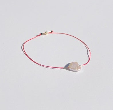 Freshwater Pearl Heart Bracelet – FinerRings