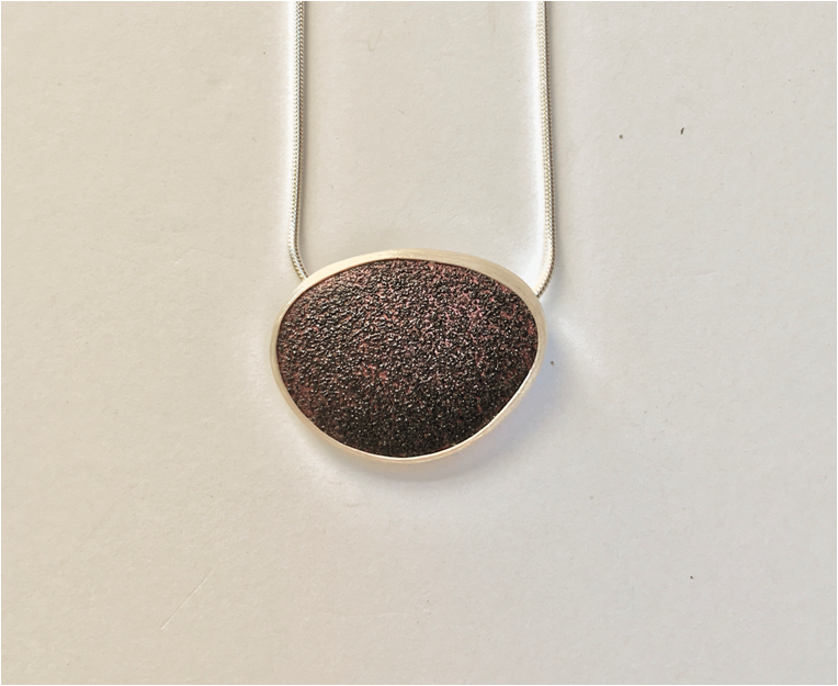 Enamel "Stone" Necklace - Lireille