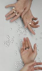 Planet Freshwater Baroque Pearl Spinning Ring