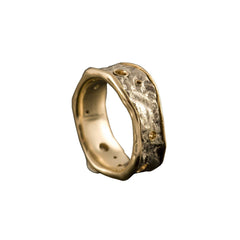 Lunar Band - Men Wedding Band - Lireille