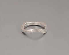 Hammered Wave Ring