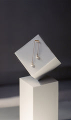Twin Freshwater Pearls Gold-Filled Earrings
