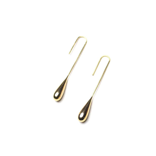 Vermeil Liquid Gold Streamline Earrings