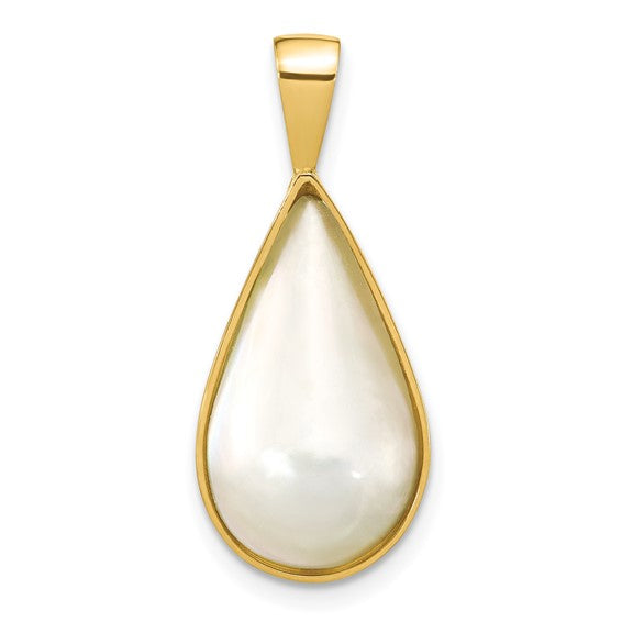 Arian Teardrop Pearl Necklace | Totally Irish Gifts made in Ireland