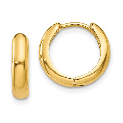 14k 1.25mm Wide 32 mm Endless Hoop Earring