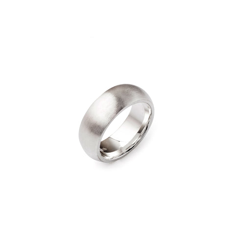 Sterling Silver Ring Band 8mm