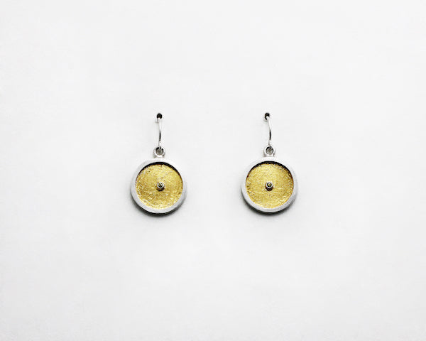 GLOBO - Handmade gold plated earrings