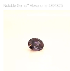 Notable Gems™ Alexandrite #394825