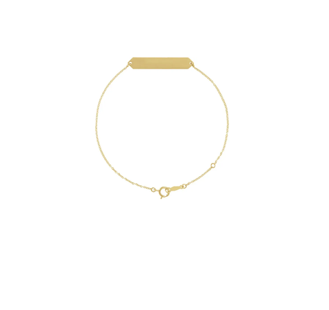 14K Gold Initial Necklace set with .05 CT Diamond