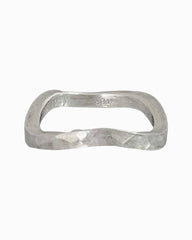 Hammered Wave Ring Ring Monica Schmid 