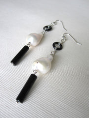 Fresh Water Baroque Pearls Earrings - Lireille