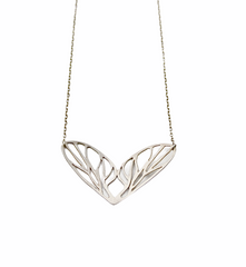 Two Wing Necklaces Sterling Silver