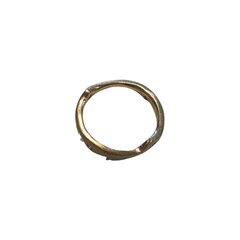 Twig Ring in 14k Gold with 4 FG VS Clarity Canadian Diamonds