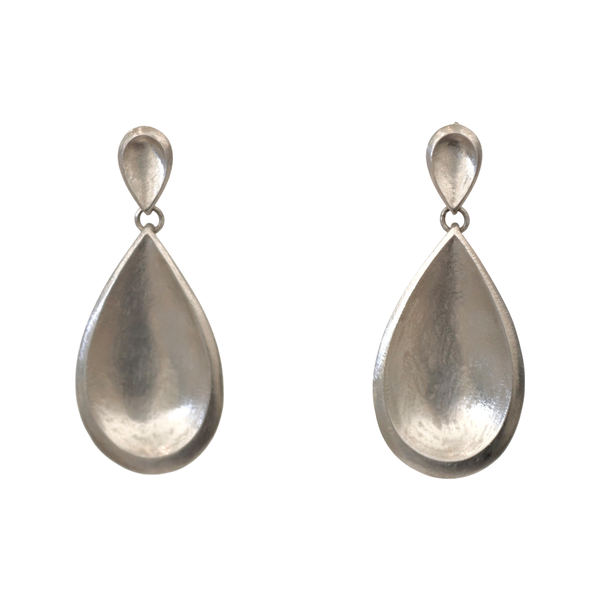 LV large teardrop earrings – SplitArrow Boutique