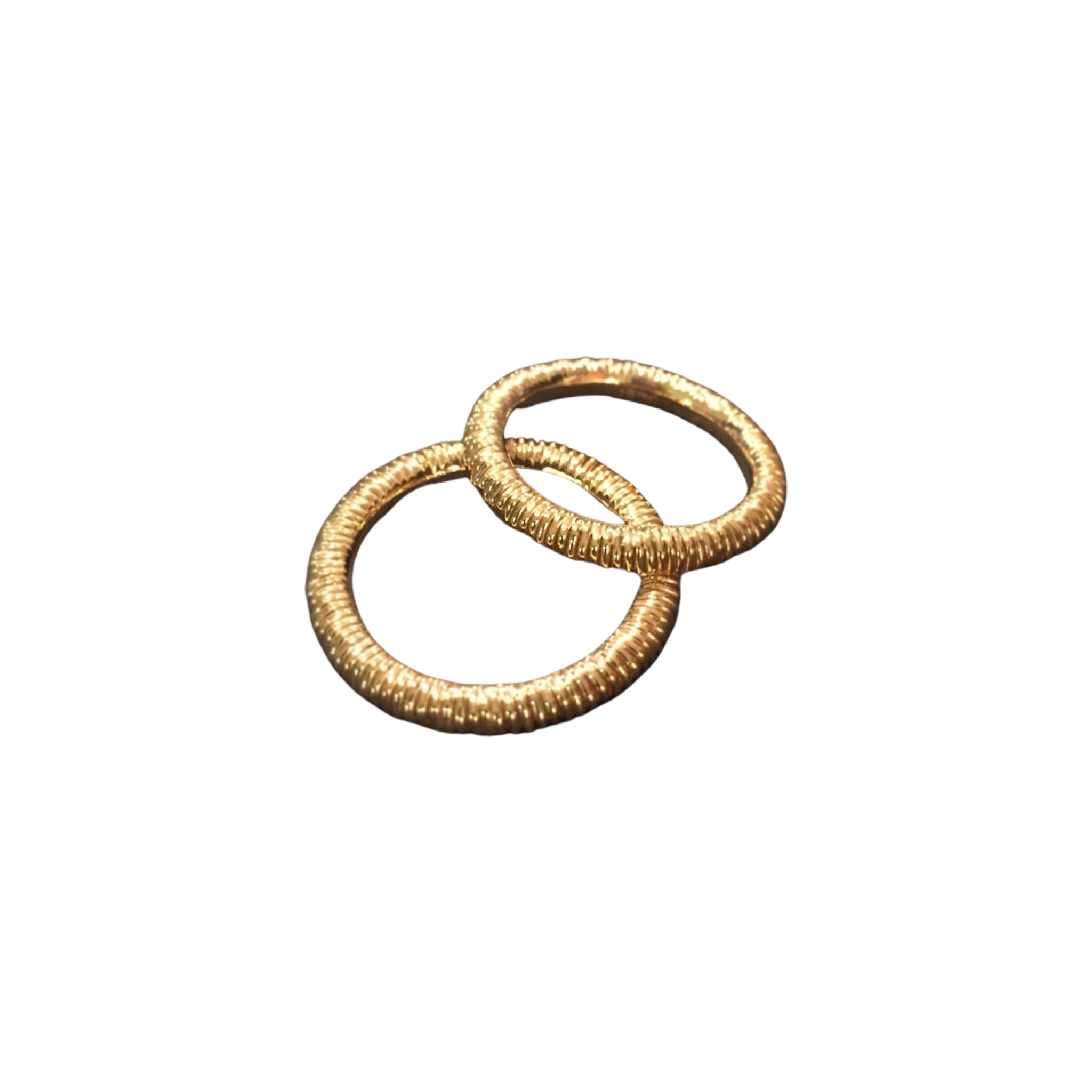 18k Yellow Gold Spring Ring