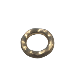 Thick Wavy Ring in 14k Gold