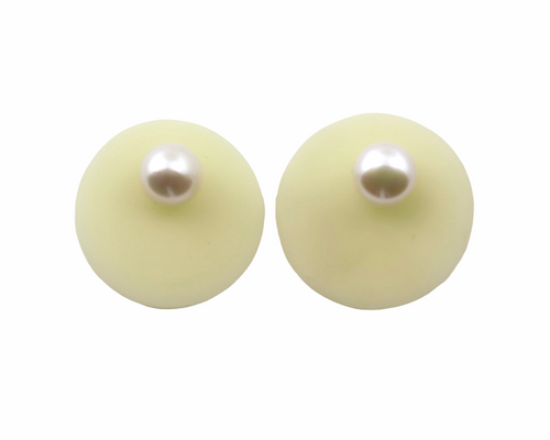 Mod Pearl Stud Earrings