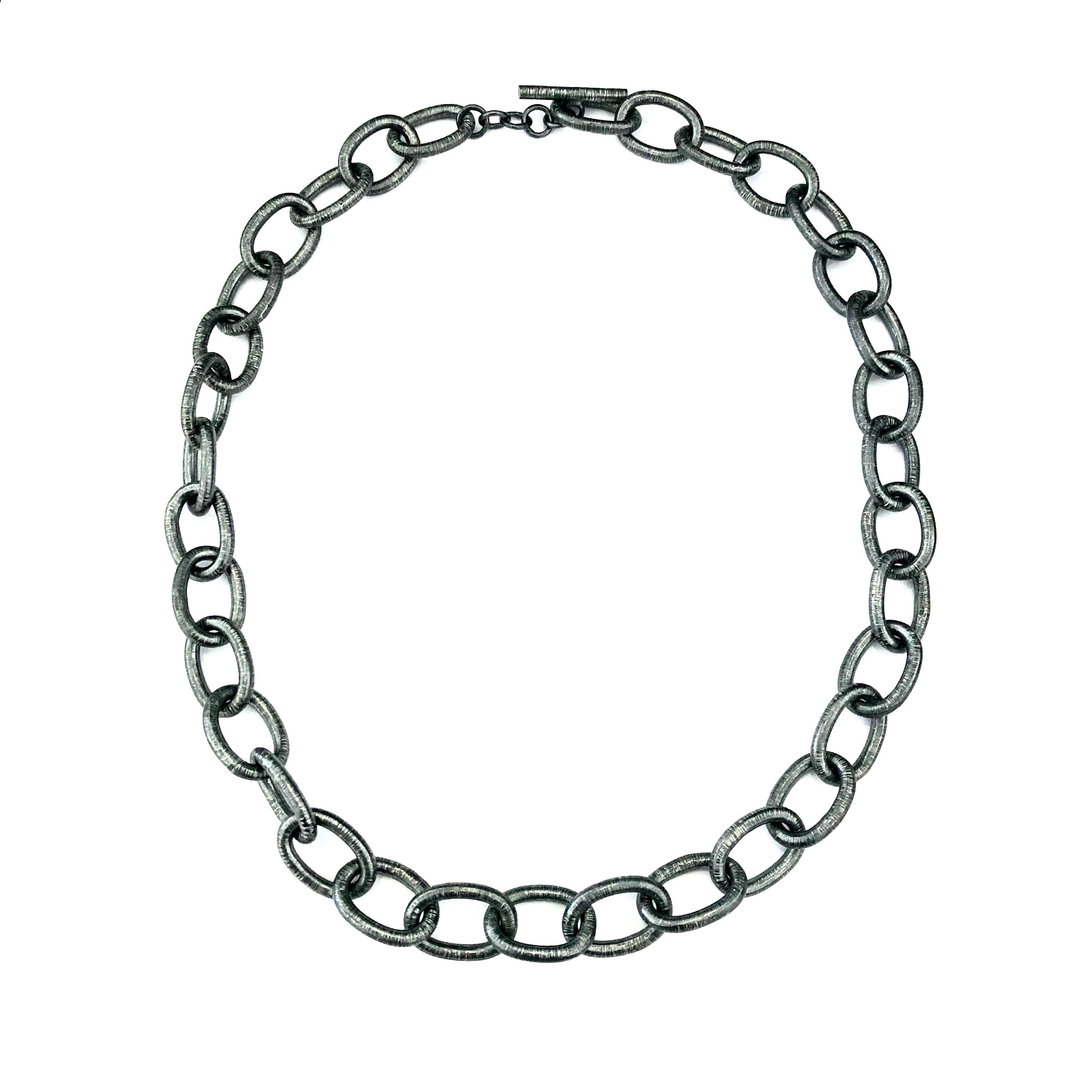 SILVER Chunky Necklace | Rebekajewelry
